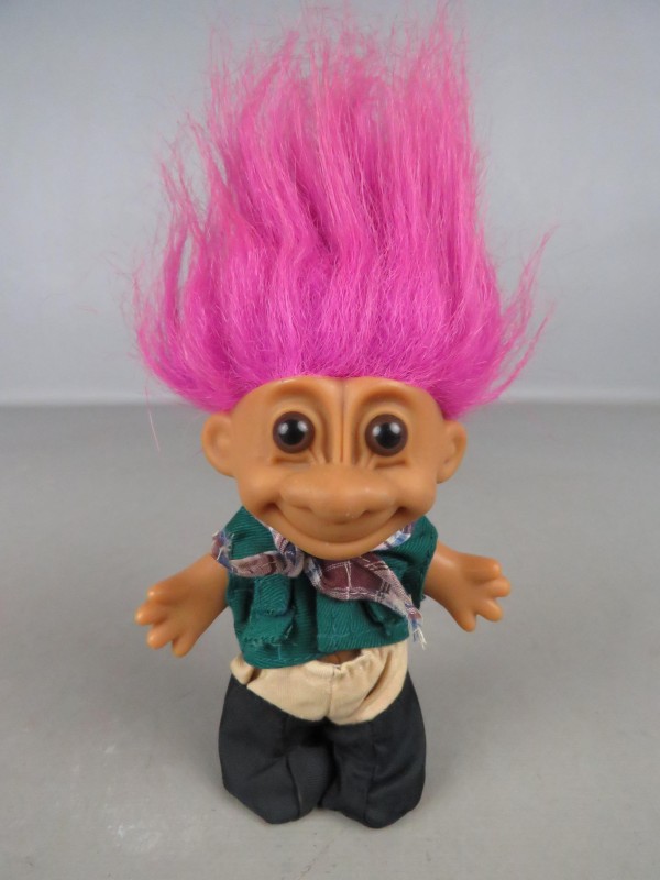 Troll figuur roos haar