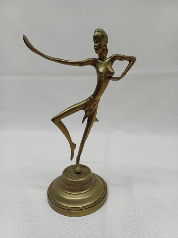 Bronzen Afrikaans beeld