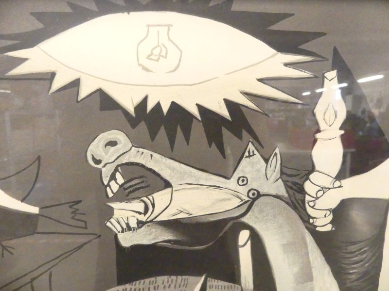 Print 'Picasso's Guernica'