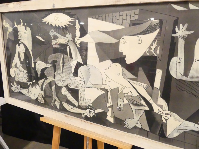 Print 'Picasso's Guernica'