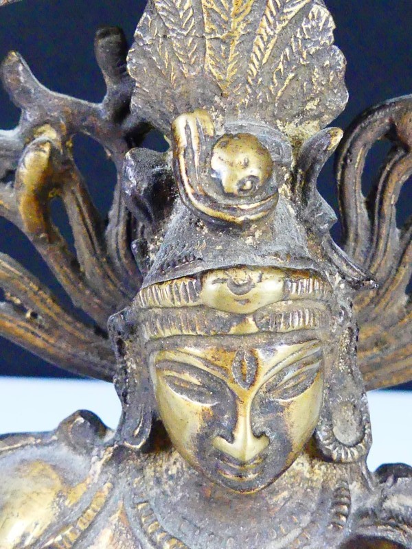 Bronzen beeld dansende Shiva