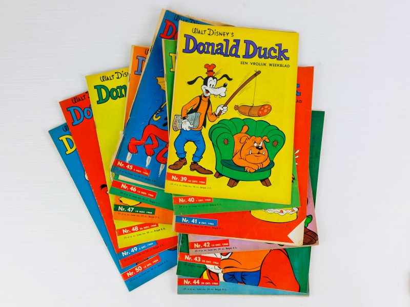 donald duck tijdschriften 1966