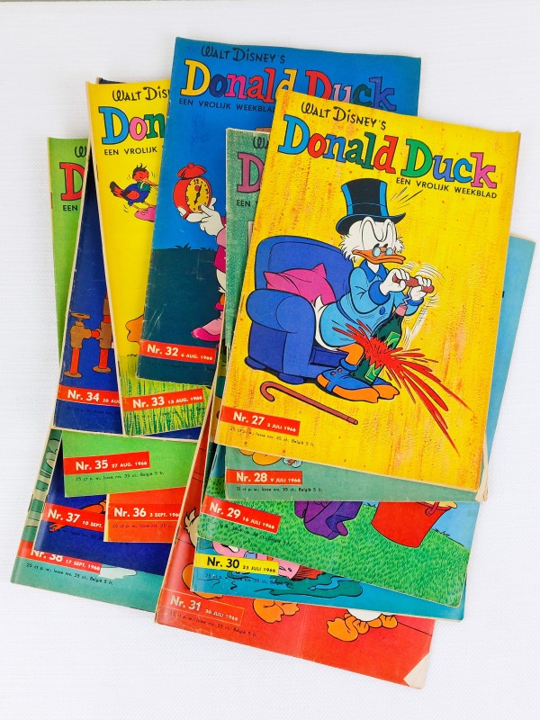 donald duck tijdschriften 1966