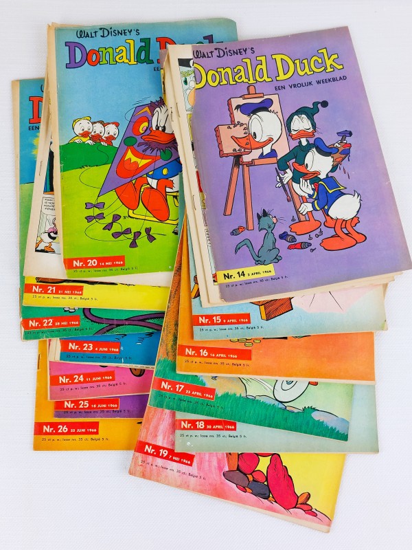 donald duck tijdschriften 1966