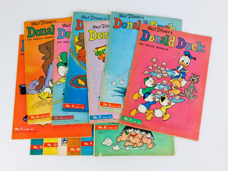 donald duck tijdschriften 1966