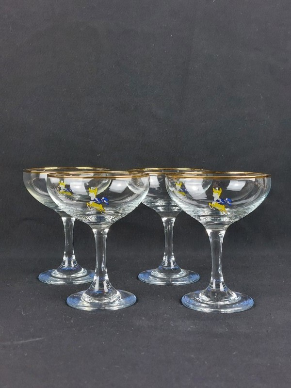 Set babycham glaasjes