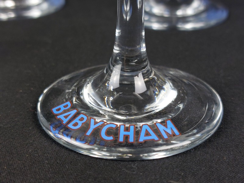 Set babycham glaasjes