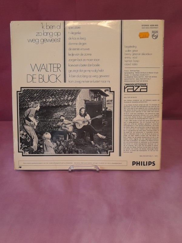 3 Lp's en 3 singles Walter De Buck