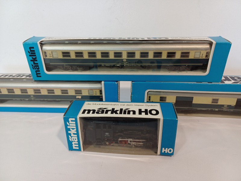 Lot Märklin H0 modelbouwtreinitems