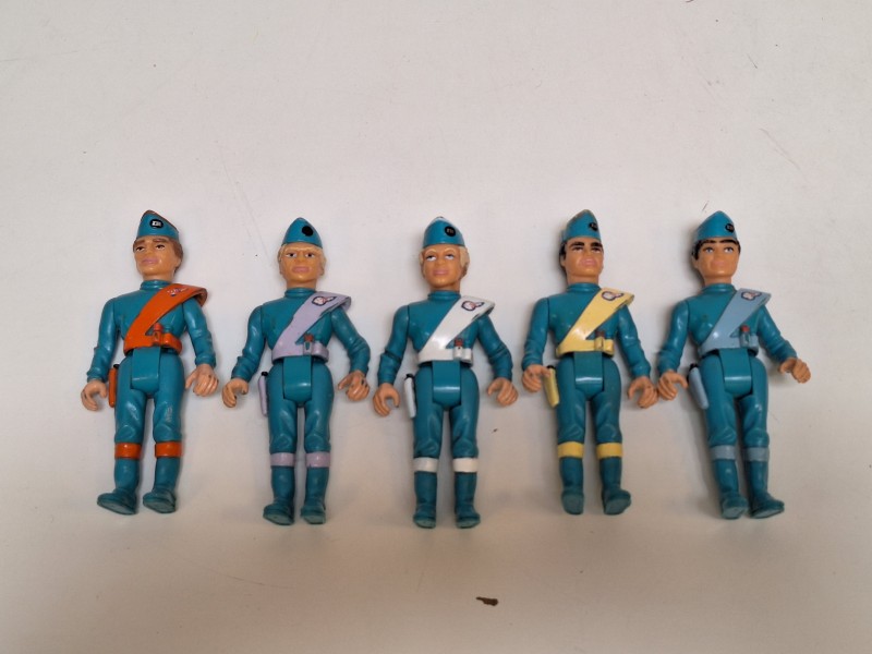 Speelset in doos van Thunderbirds - Matchbox