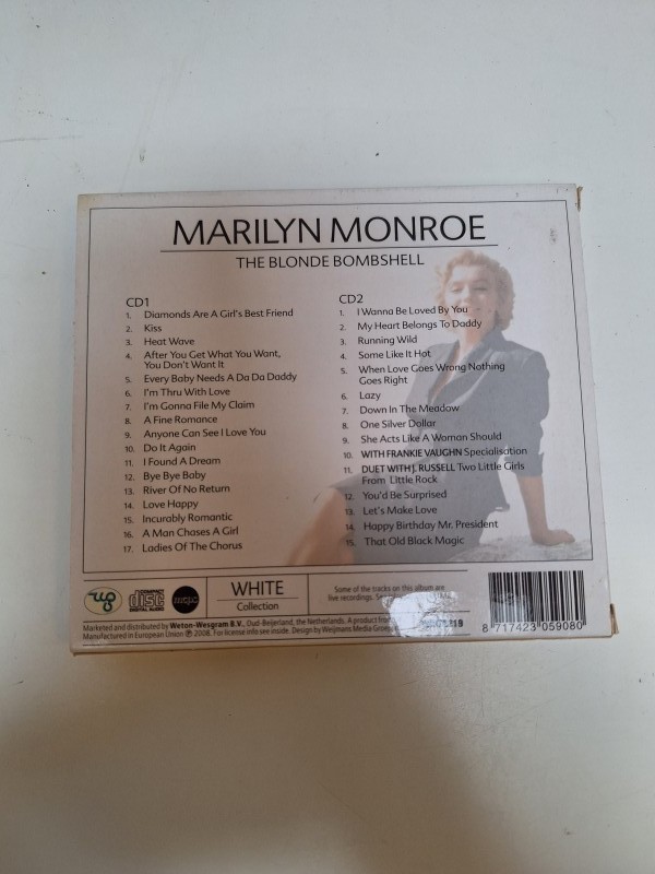 Set Marilyn Monroe items