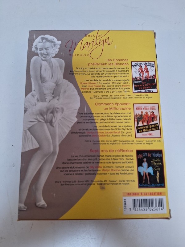 Set Marilyn Monroe items