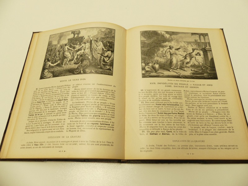 Antiquariaat - L. Jaud - ‎Grande Histoire Sainte en leçons et en images - 1909