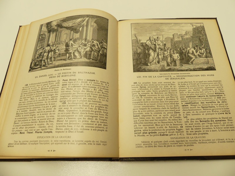 Antiquariaat - L. Jaud - ‎Grande Histoire Sainte en leçons et en images - 1909