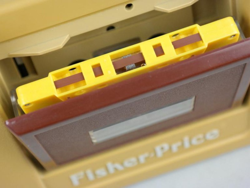 Fisher-Price radio met bijhorende cassette