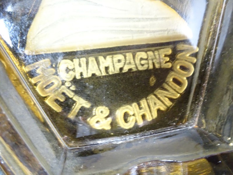 Vintage Champagne glazen asbak