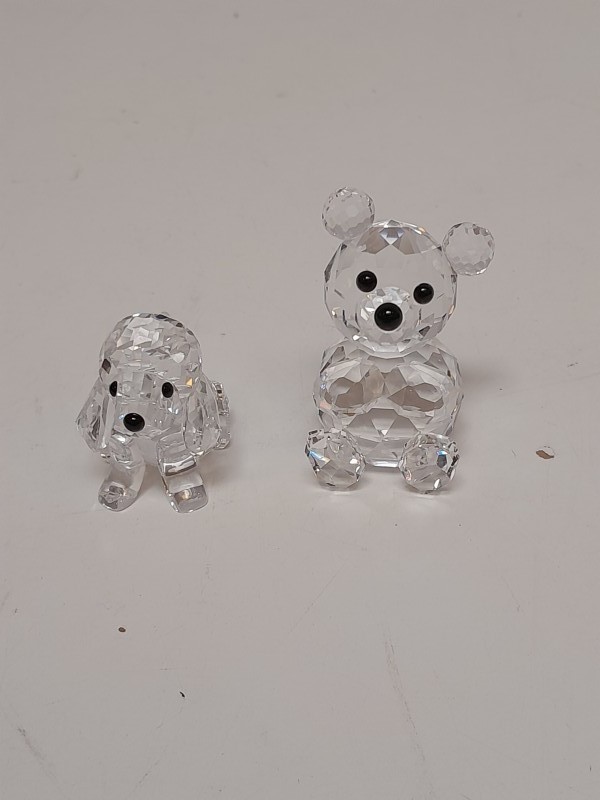 2 Swarovski beeldjes