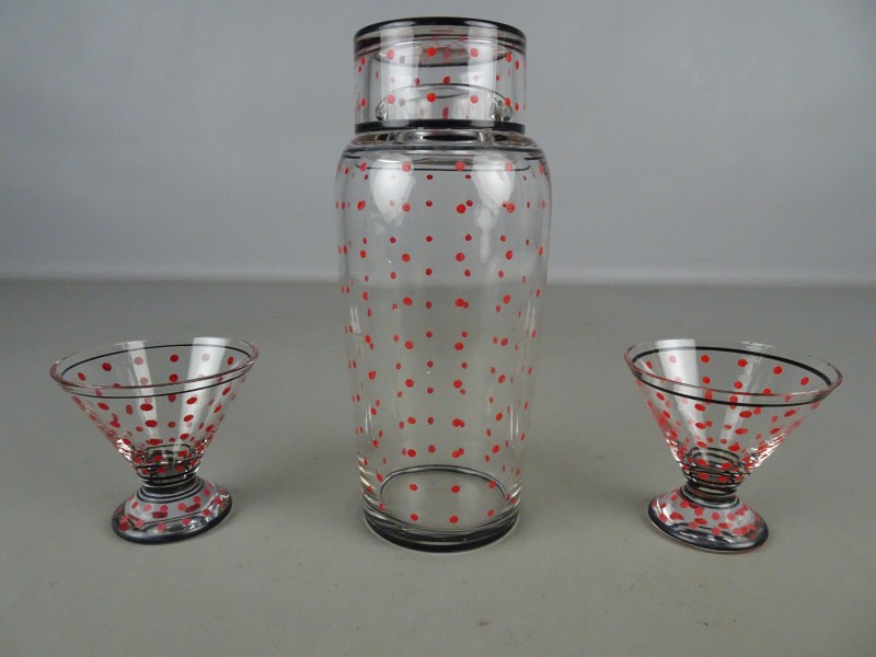 Polkadots glazen set