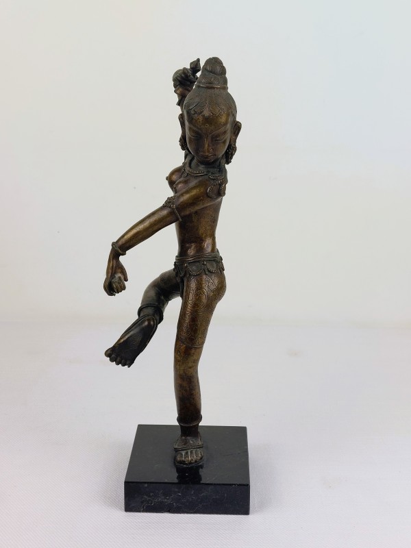 Bronzen Nepalees Parvati beeldje