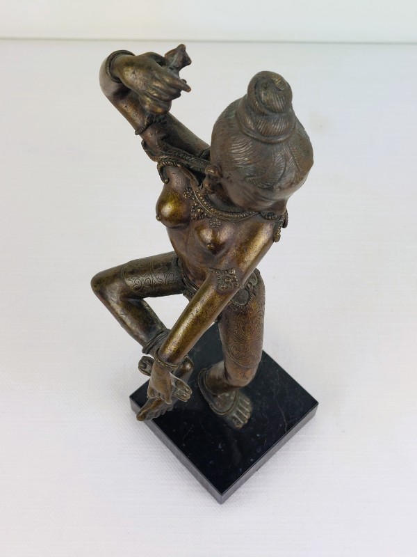 Bronzen Nepalees Parvati beeldje