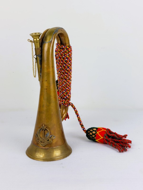 Vintage militaire bugel signaal trompet