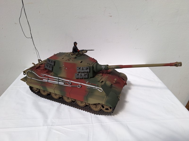 King Tiger tank - schaalmodel - radio-gecontroleerd - Tamiya