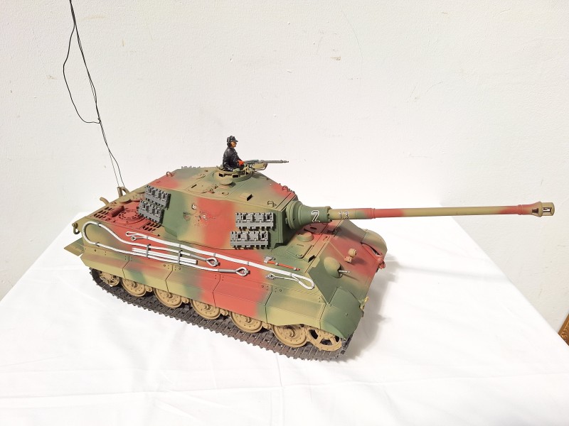 King Tiger tank - schaalmodel - radio-gecontroleerd - Tamiya