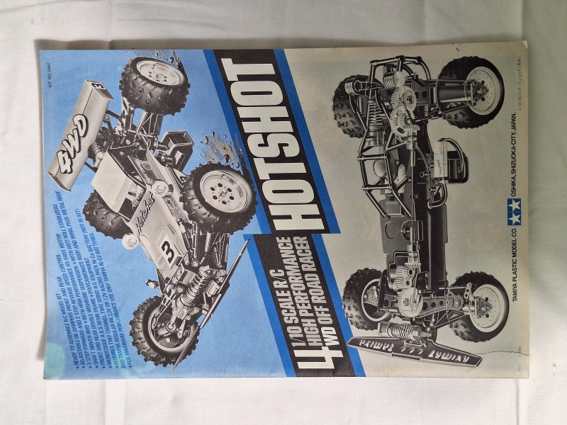 4WD Off Road Racer: Hotshot - schaalmodel - radio-gecontroleerd - Tamiya