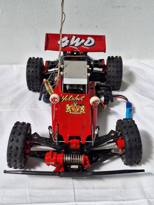 4WD Off Road Racer: Hotshot - schaalmodel - radio-gecontroleerd - Tamiya