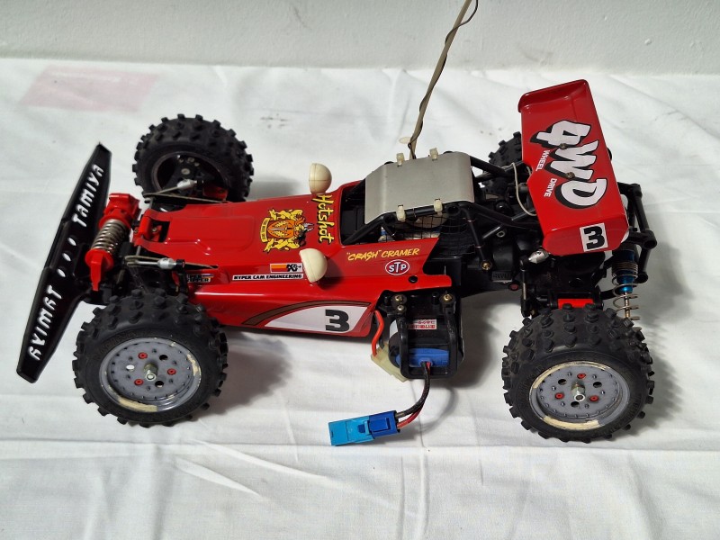 4WD Off Road Racer: Hotshot - schaalmodel - radio-gecontroleerd - Tamiya