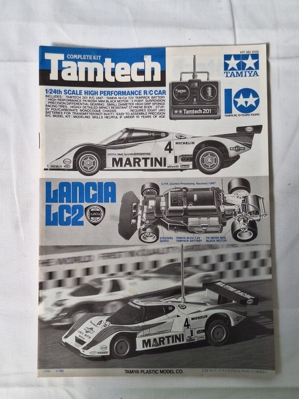 Lancia LC2 - schaalmodel - radio-gecontroleerd - Tamiya