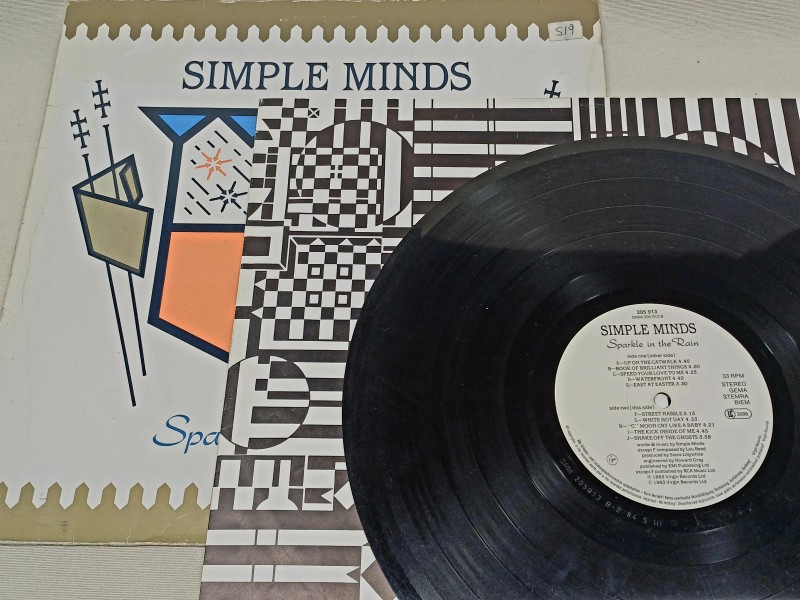 2 Lp’s Simple Minds