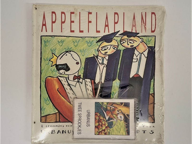 Urbanus 'Appelflapland'  Boek + cassette