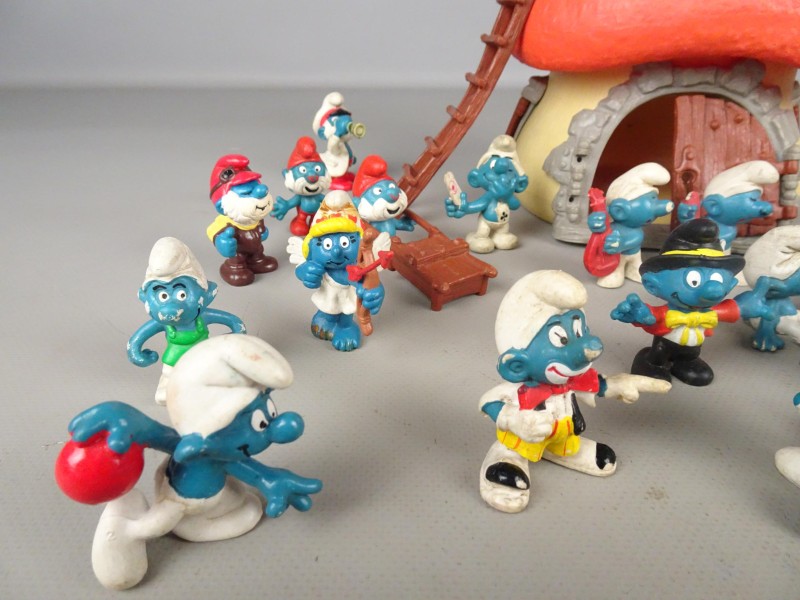 Collectie smurfen