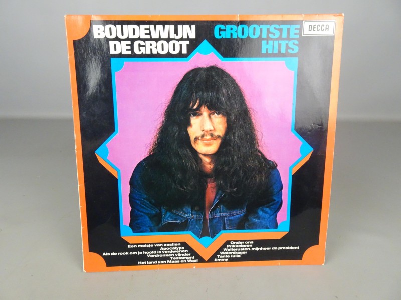 Verzamel LP Boudewijn De Groot 1974 Grootste Hits