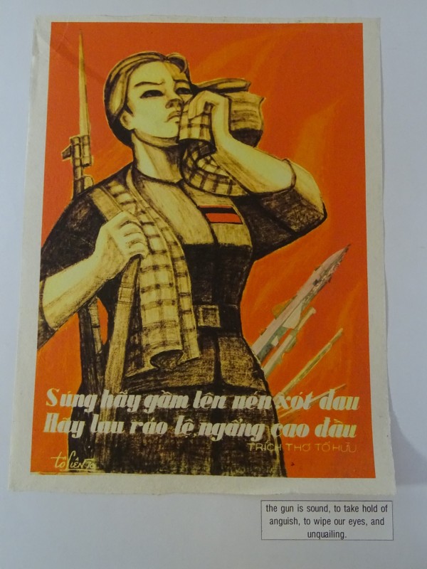 Set van 6 communistische prints op geschept papier