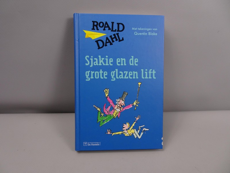 2 hardcover boeken "Roald Dahl - Sjakie"