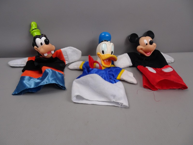 3 Disney handpoppen