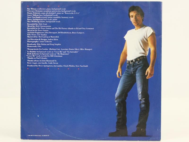 Lp van Bruce Springsteen uit 1984 - Born In The U.S.A. CBS 01-086304-20