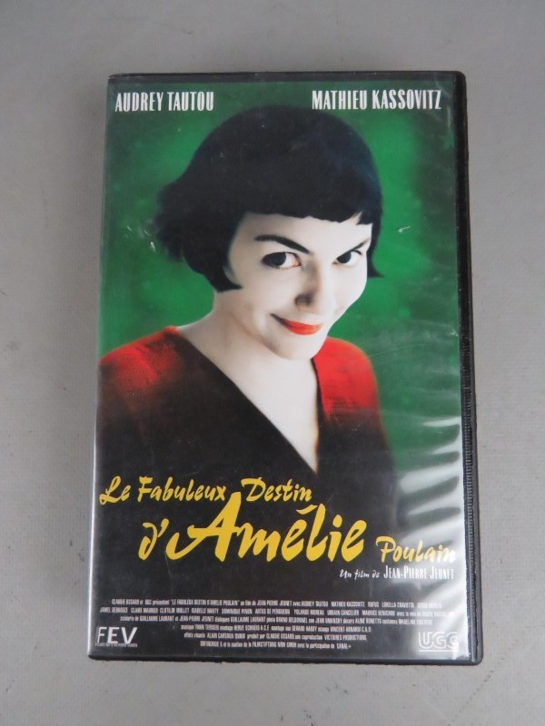 VHS video Amelie Poulain, aanrader!!!