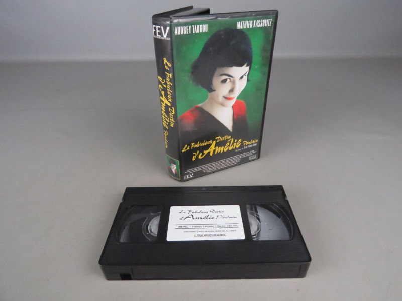 VHS video Amelie Poulain, aanrader!!!