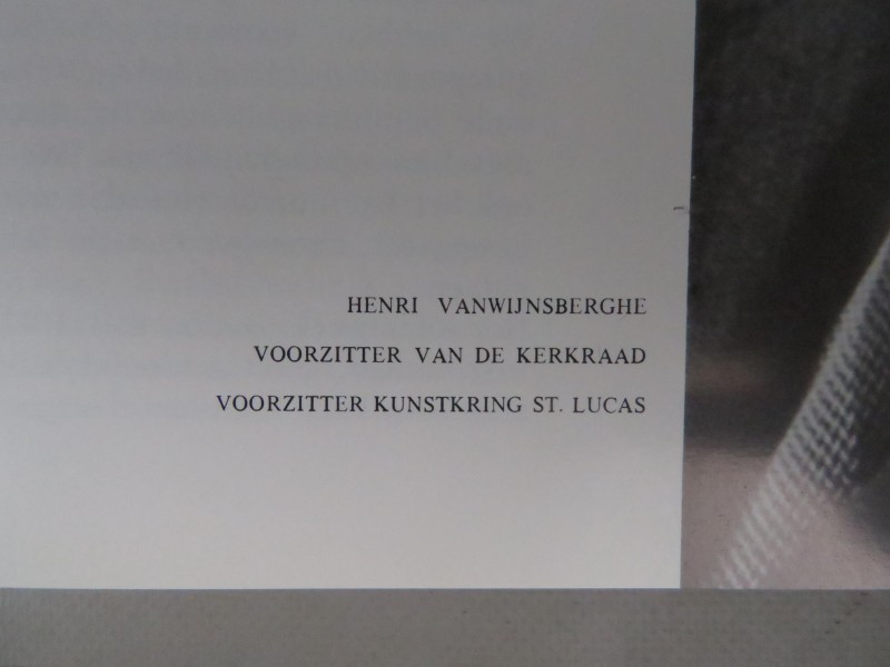 "Beeldende Kunst"  Waregem van 1971 nr.48 van 1000 exemplaren