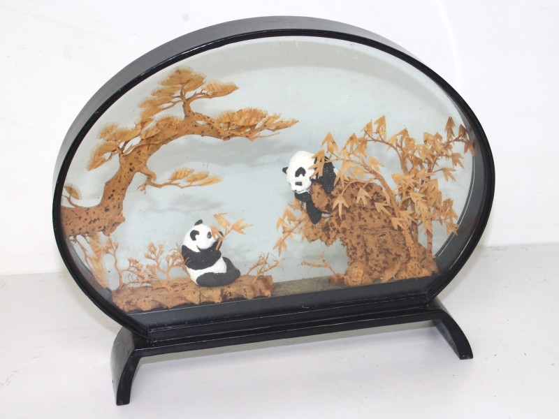 Vintage Chinese Kurk Kunst