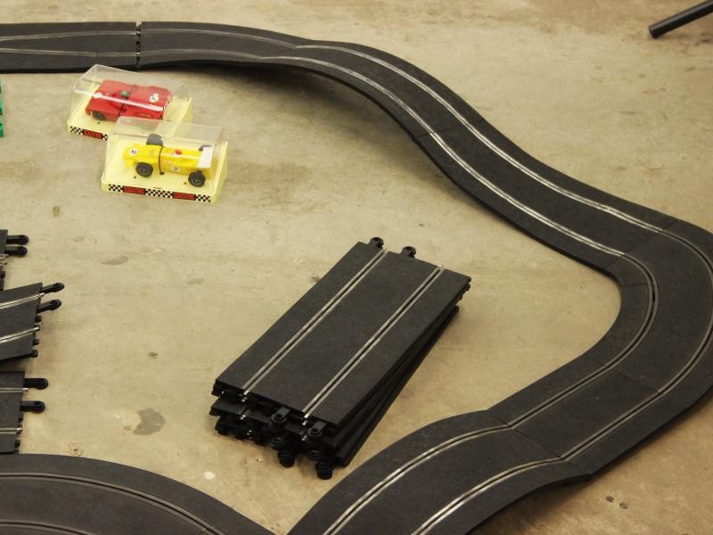 Scalextric: Vintage Racewagens en Racebaan onderdelen