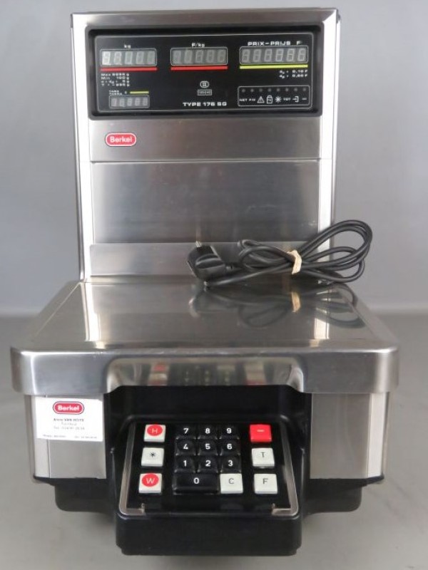 Elektronische Berkel weegschaal type 176 SG