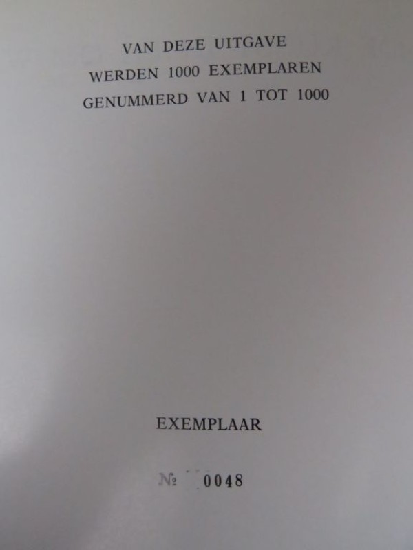 "Beeldende Kunst"  Waregem van 1971 nr.48 van 1000 exemplaren