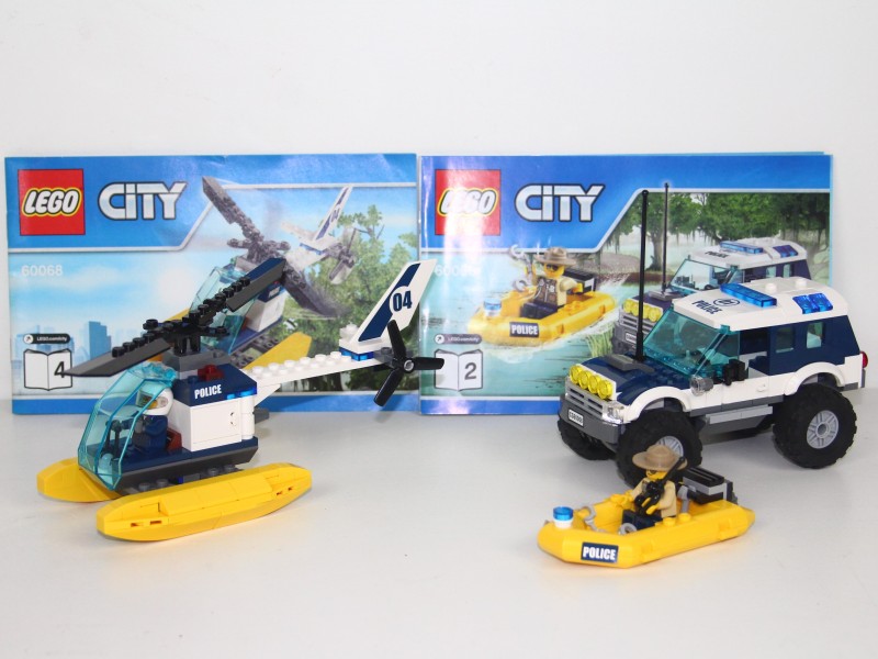 Lego City - Moeraspolitie - 60068 + 60066