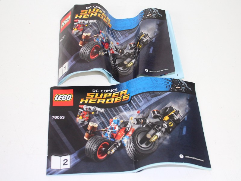 Lego 76053 - DC Super Heroes - Batman Gotham City Cycle chase (update: nu wel compleet)