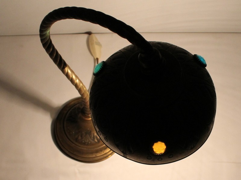 Vintage Art Nouveau bureaulamp