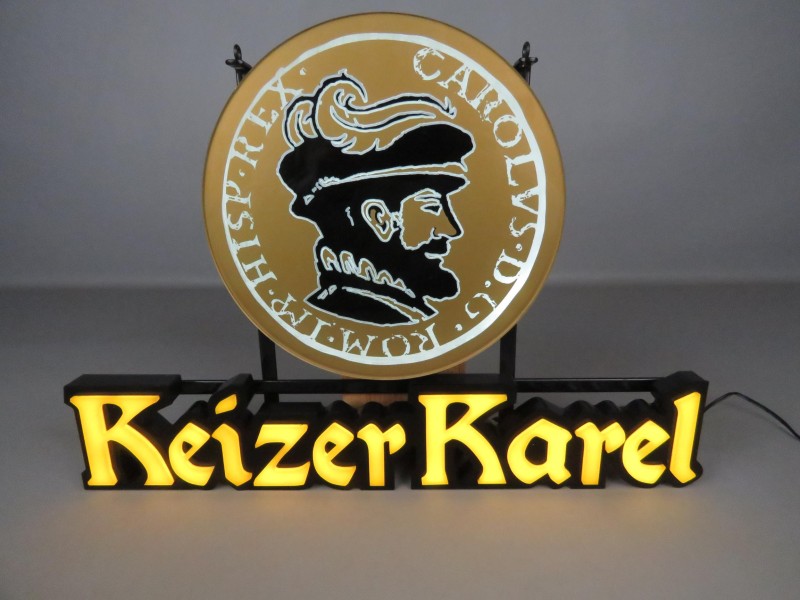 Keizer Karel reclamebord